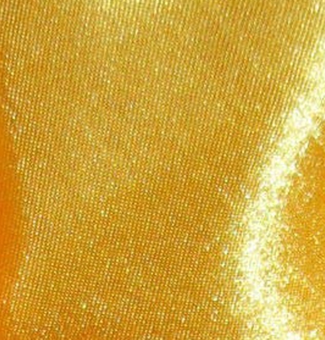 Golden Yellow Silky Satin