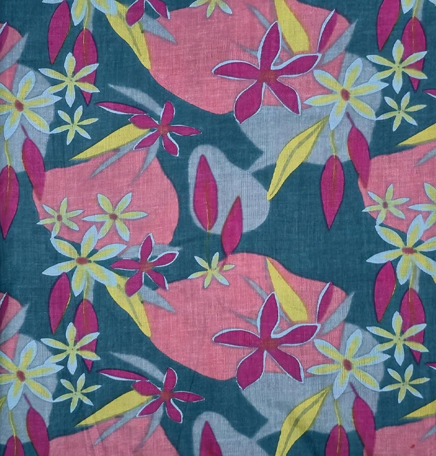 Floral Printed Pure Cotton