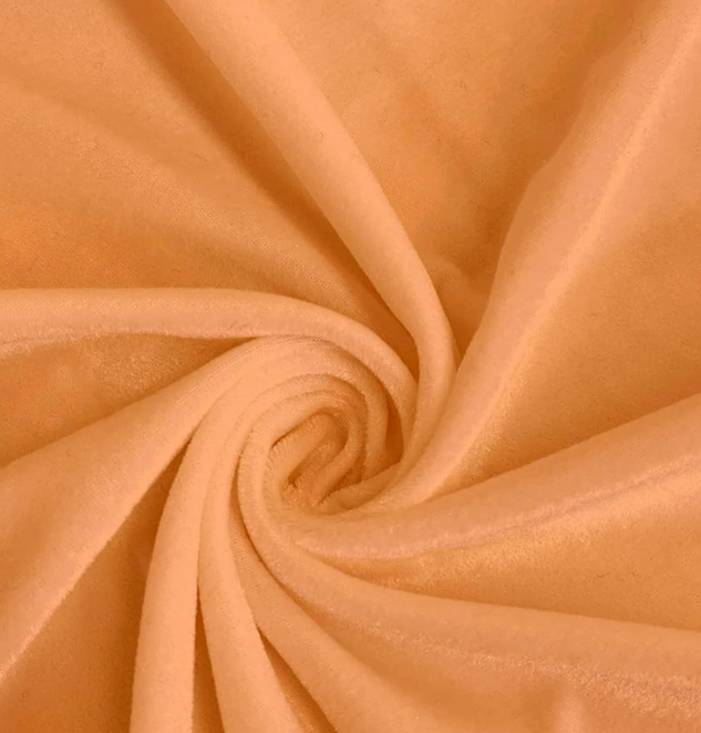 Velvet Solid Dyed Fabric Decorative Soft Smooth Silky Cloth for Sofa, Furnishing, Upholstery