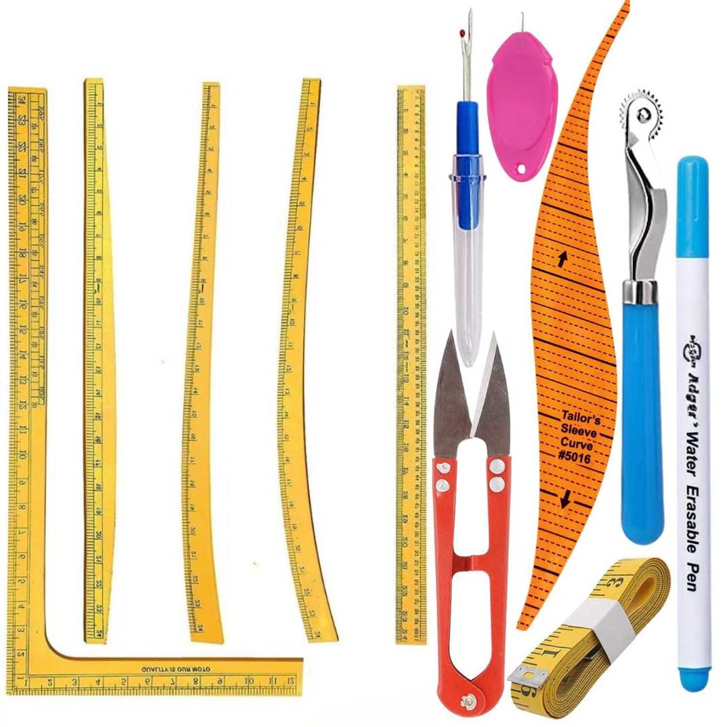 Sewing Pattern Making Ruler Set Tools and Accessories Tailor