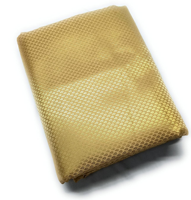 Unstitched Brocade Silk with Golden Jacquard