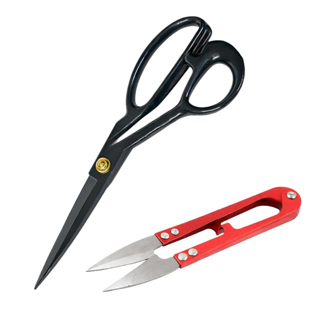 Sewing Thread Snips and Fabric Cutting Scissors Combo