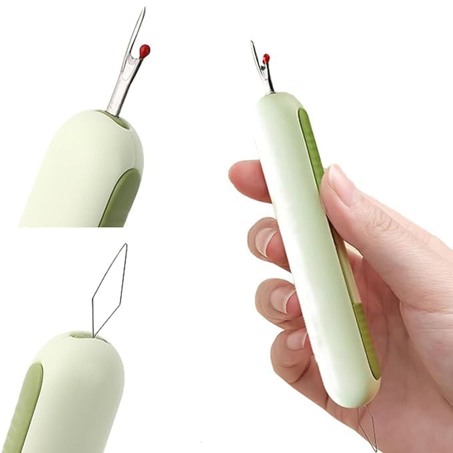 2 in 1 Needle Threader Tool Set with 2 Needle