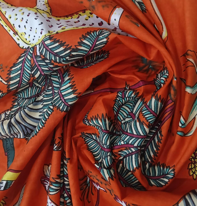 Pure Cotton Dress Making Fabric