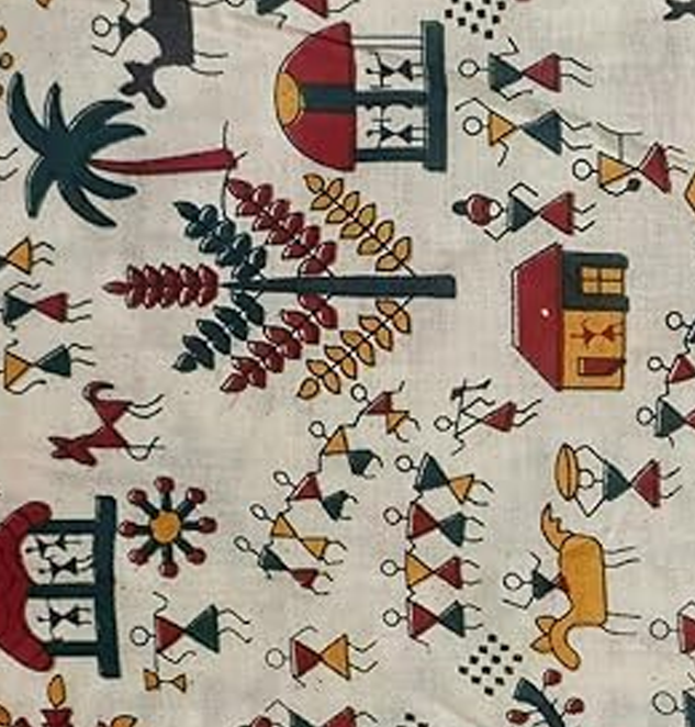 Pure Cotton Printed Kurti Fabric
