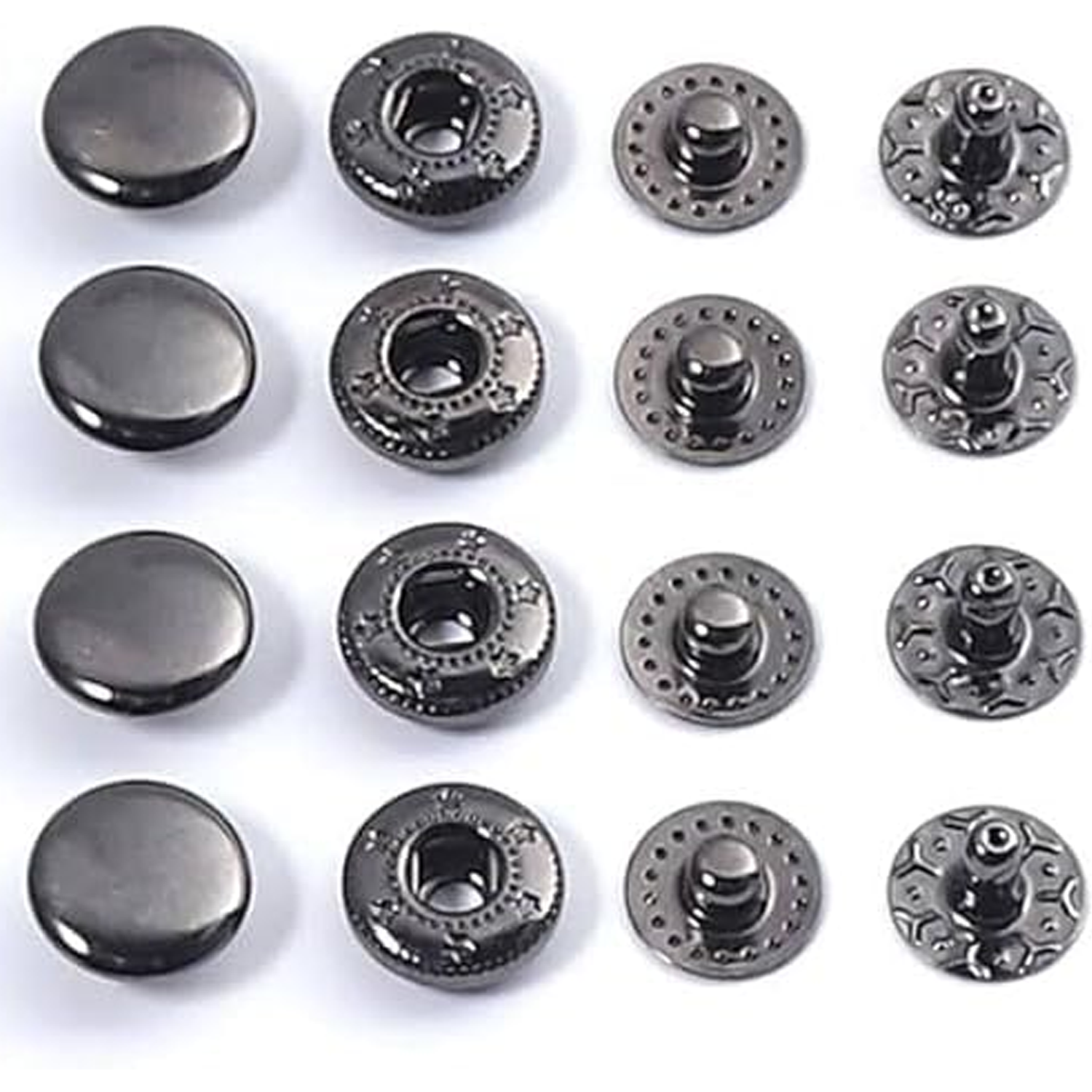 Copper Snap Fasteners Gun Tool for Press Button Installation