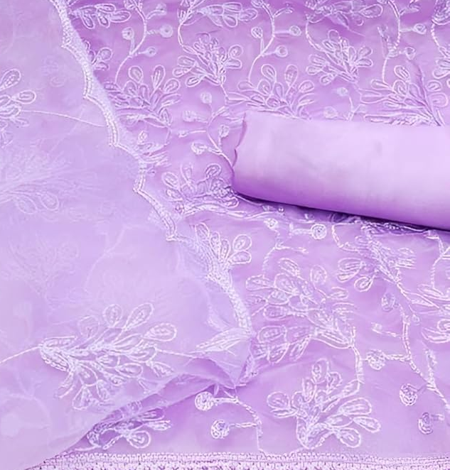 Women's Organza Embroidered