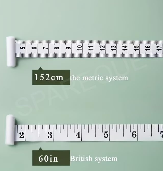 Body Measuring Tape - Retractable 150cm Inch Tape for sewing