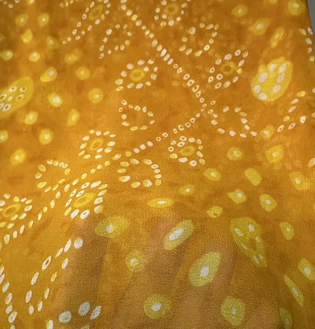 Georgette Unstitched Fabric