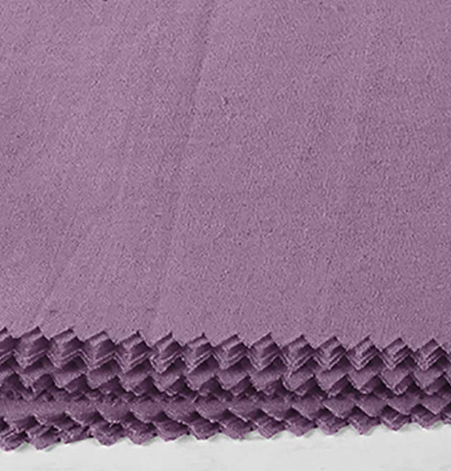 Soimoi Solid Lavender Precut 10 inch Cotton Fabric Bundle Quilting Squares