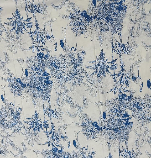 Pure Cotton Dress Making Fabric Print Jaipuri Hand Block