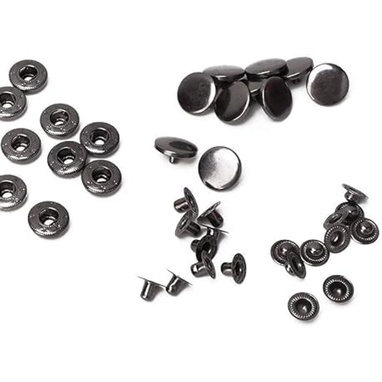 Copper Snap Fasteners Gun Tool for Press Button Installation