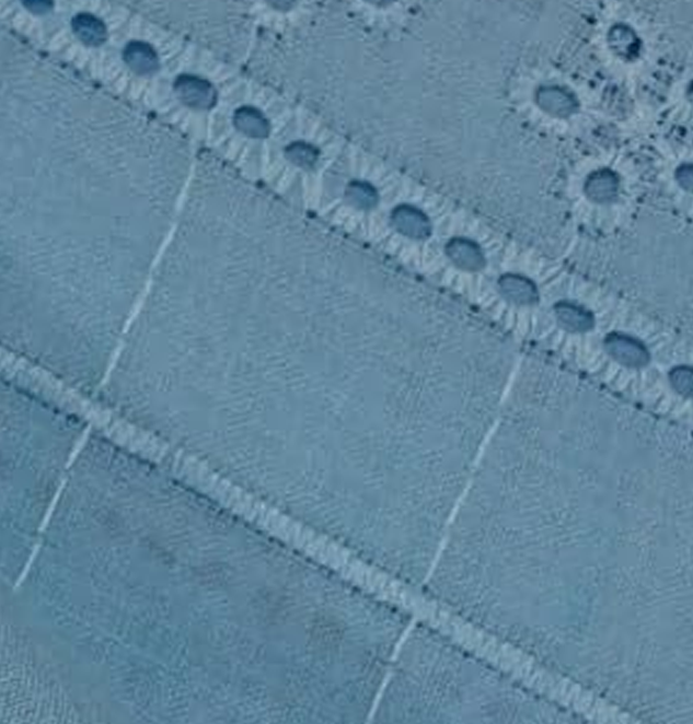 Embroidered Fabric for Apparel