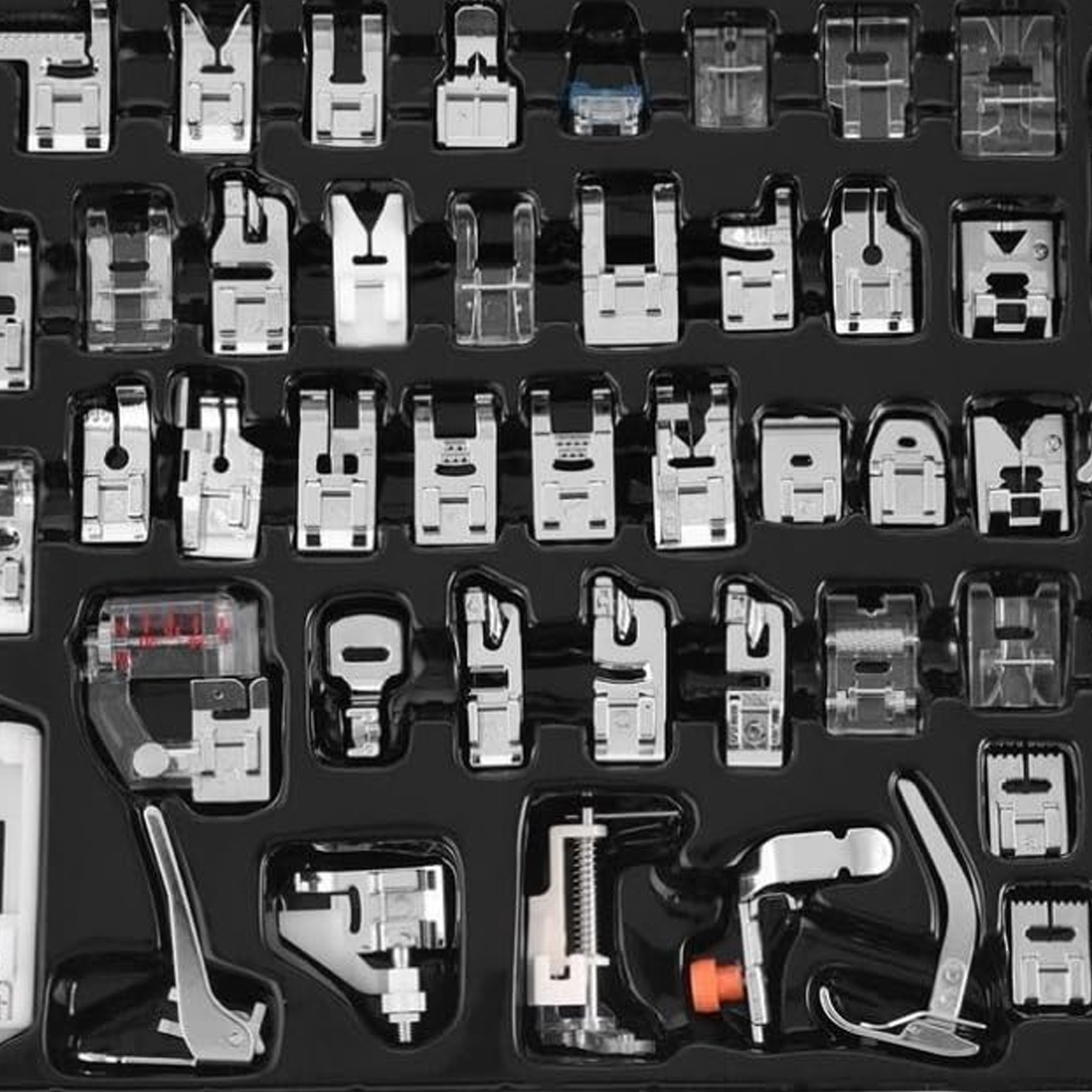 52 Pieces Presser Foot Kit Sewing Machine Accessories Kit