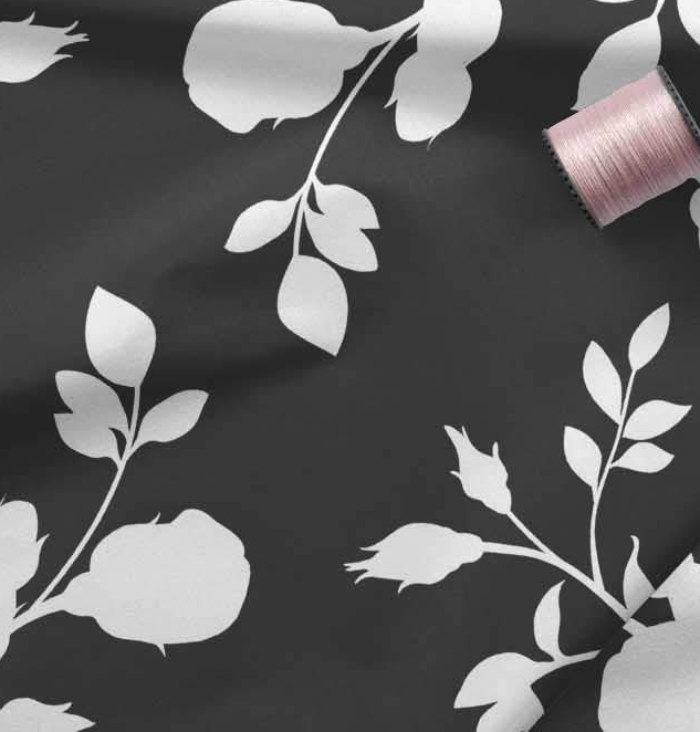 Floral Artistic Print Sewing Fabric