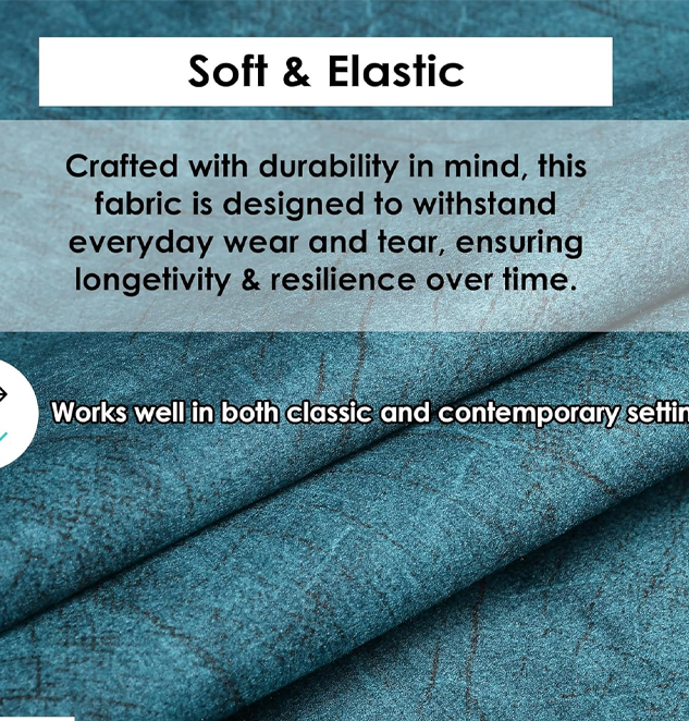 Suede Unstitched Fabric for Sofa Bed Cover Curtains Cushions