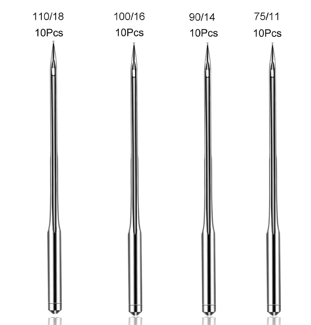 Pack of 40 Flying Needles Set for Automatic Sewing Machines - 10 Pieces