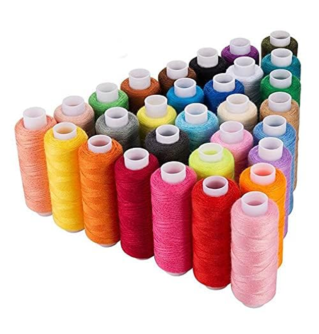 Sewing Industrial Machine and Hand Stitching Cotton Sewing Thread