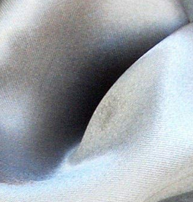 Silky Satin Silver Plain Dress