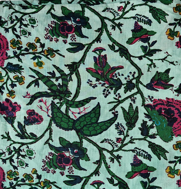 Jaipuri Handmade Digital Printed Fabric Material for Women